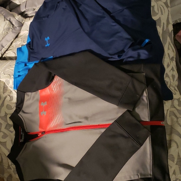 Under Armour Other - Boys under armour  quarter zip and full zip top bundle